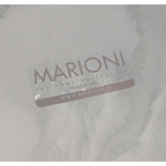 Marioni Italy Gray Lidded Ceramic Dish Knot Abstract Detail Brutalist MCM Modern - Picture 5 of 9